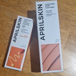 Carrotene Pore Clay Mask and Clearing Solution Set